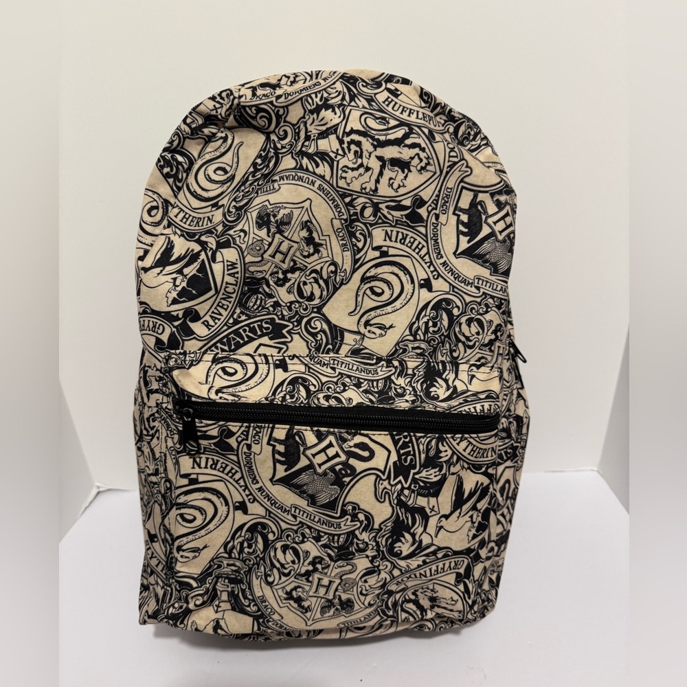 Harry Potter Castle Hogwarts Backpack Book Bag Tech Sleeve Padded Straps